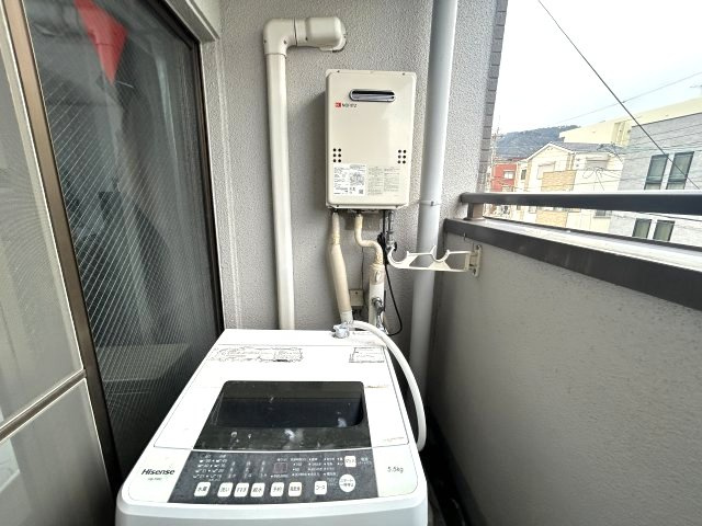 エクレール六甲のバルコニー