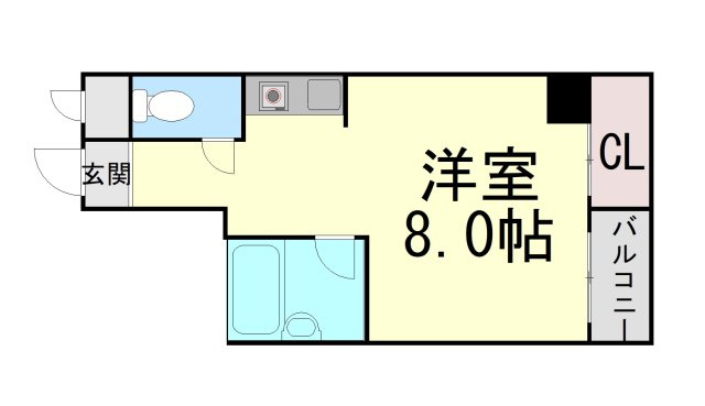 エクレール六甲の間取り