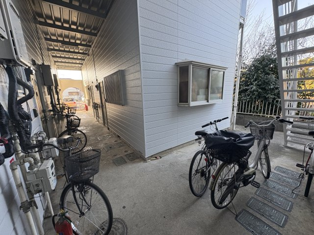 ペスカドールⅡの駐輪場