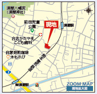 仲介手〇料不要　ブルーミングガーデン合志市須屋16期【西合志南小・西合志南中】の地図