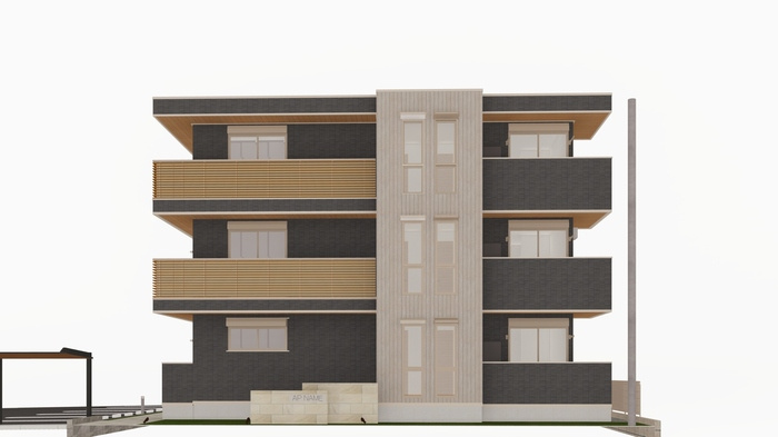 D-avance 柱六番町 Ⅱの外観