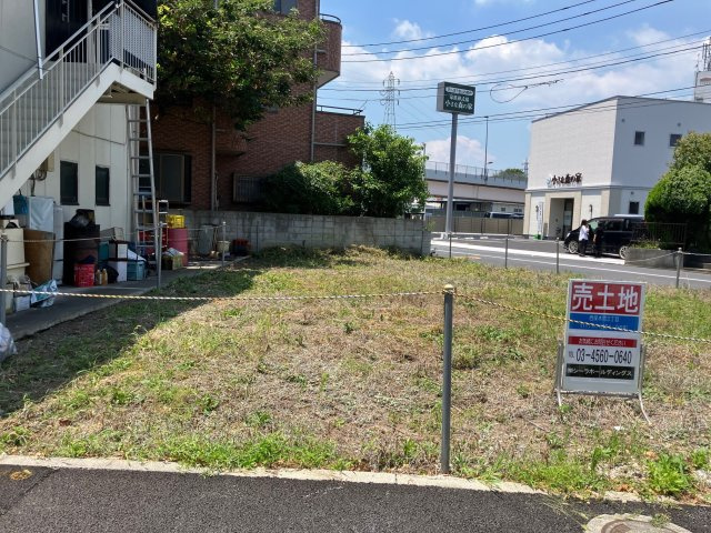 足立区西保木間土地の外観