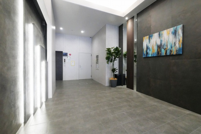 大阪市西区九条１丁目の賃貸マンションのロビー