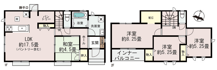 仲介手〇料不要　ハートフルタウン北区兎谷１丁目598番【清水祥小・竜南中】