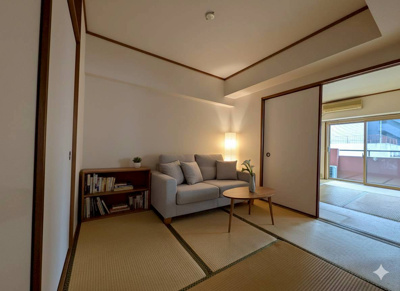 【和室】 | GSハイム博多 | ※家具はイメージです。