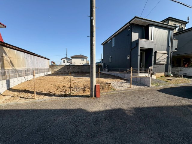 川越市谷中　建築条件なし売地　東武東上線『川越駅』バス17分　【芳野小学区】の外観