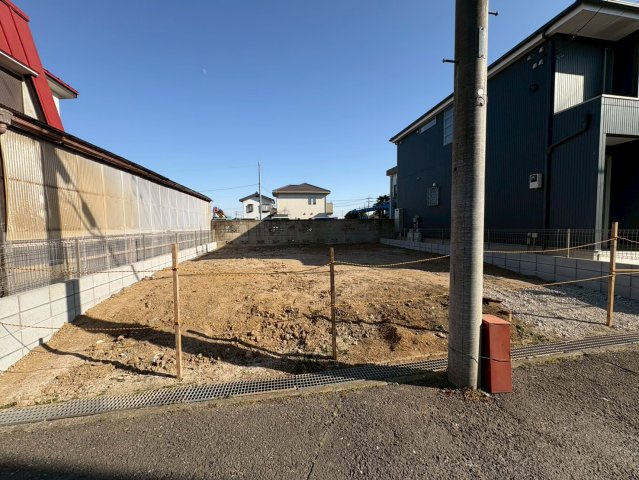 川越市谷中　建築条件なし売地　東武東上線『川越駅』バス17分　【芳野小学区】の外観