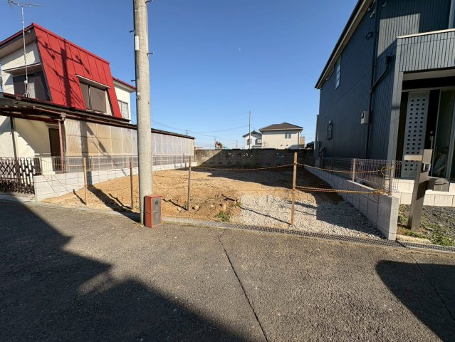 川越市谷中　建築条件なし売地　東武東上線『川越駅』バス17分　【芳野小学区】の外観