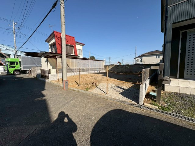 川越市谷中　建築条件なし売地　東武東上線『川越駅』バス17分　【芳野小学区】の外観