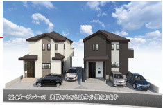 仲介手〇料不要　ハートフルタウン北区池田３丁目769番【高平小・京陵中】の外観パース|外観パースです