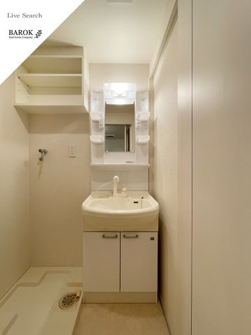 福岡市中央区薬院３丁目の賃貸マンションの洗面所