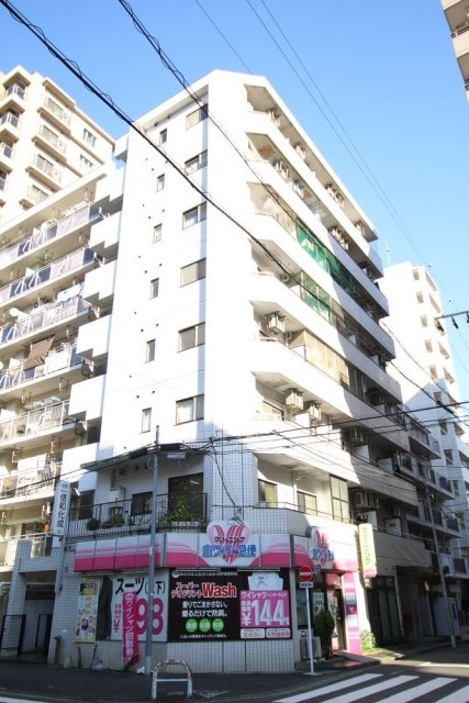 スカイコート大森の外観|外観は落ち着いています