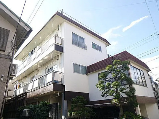 練馬区桜台６丁目のアパートの外観|外観は落ち着いています