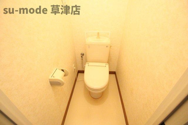 【トイレ】 | メゾン栗東 | コンパクトで使いやすいトイレです