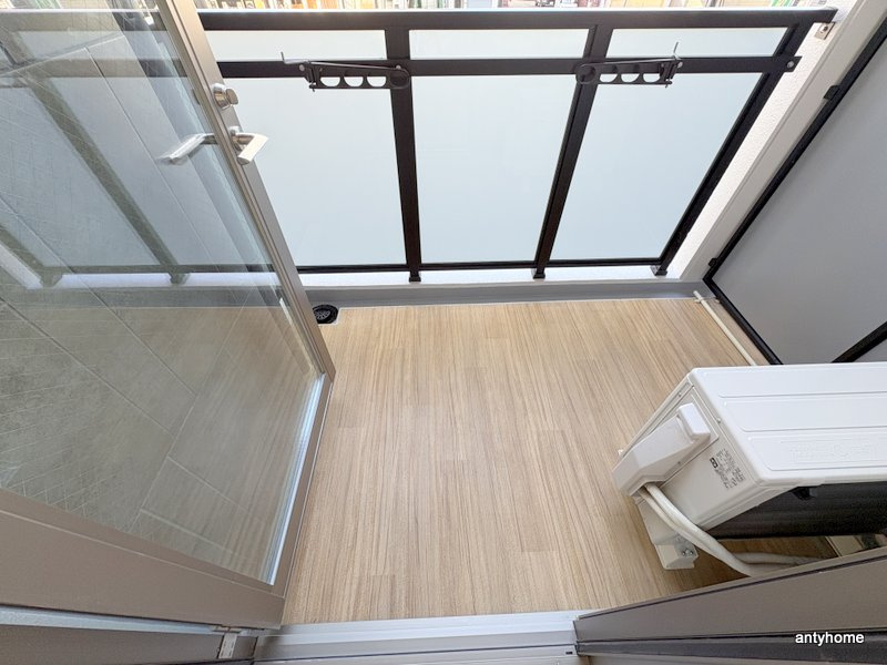 エスリード ザ・フォルテス大阪　仲介手数料無料のバルコニー