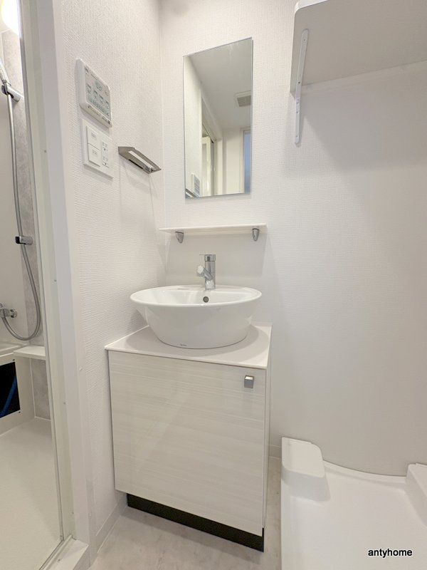 エスリード ザ・フォルテス大阪　仲介手数料無料の洗面所