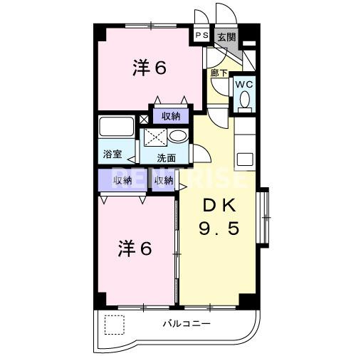 エーデルメゾンの間取り|間取図