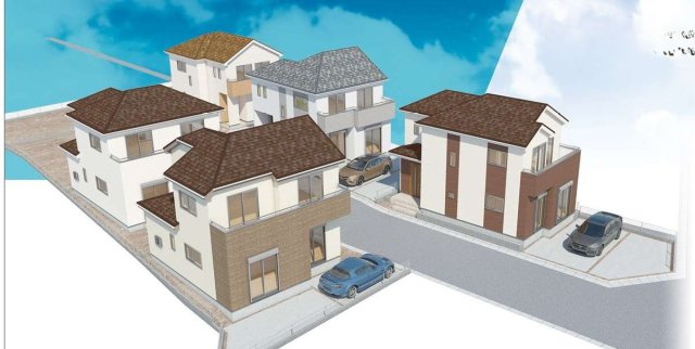 【外観パース】 | 桶川市鴨川1丁目433番 | イメージパース