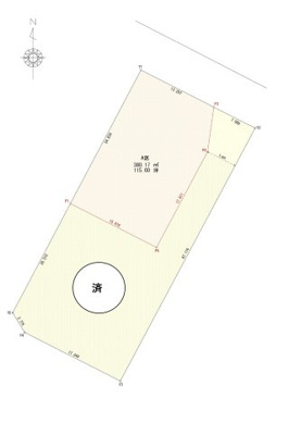 【区画図】 | 高城町穂満坊 550万円