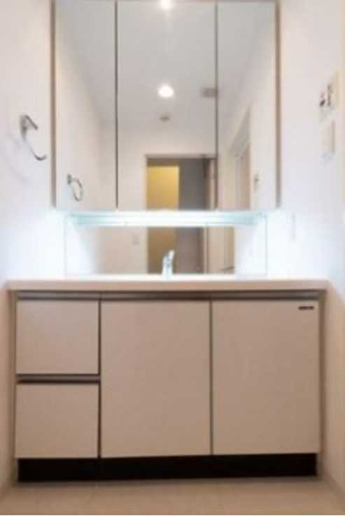 コンフォリア用賀　礼金0　ペット相談　ルーフバルコニーの洗面所