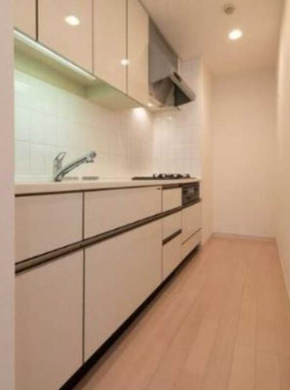 コンフォリア用賀　礼金0　ペット相談　ルーフバルコニーのキッチン