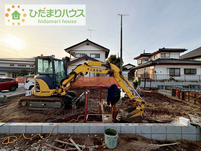 【外観】 | 結城市結城　新築戸建　1号棟 | 1月26日撮影