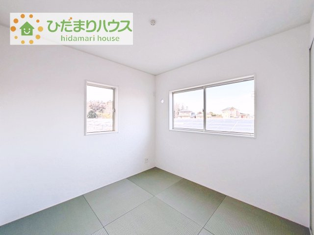 【和室】 | 結城市結城第43　新築戸建　2号棟 | すぐ横になれる和室は、みんなの憩いの場(*^-^*)
