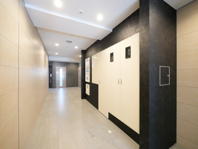 大阪市天王寺区東上町の賃貸マンションのロビー