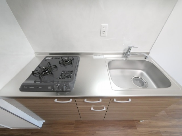 大阪市天王寺区東上町の賃貸マンションのキッチン