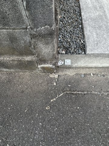 松山市谷町　土地の外観