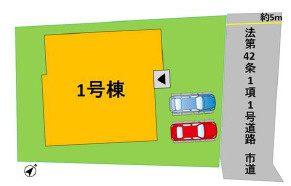 仲介手〇料不要　よかタウンBloom東区戸島7丁目【託麻東小・二岡中】の区画図
