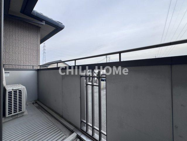 イル・デ・パン　Ｂのバルコニー|前橋、高崎、伊勢崎、まとめてご紹介可能♪ぜひ、当社、チルホームのHPもご覧ください♪