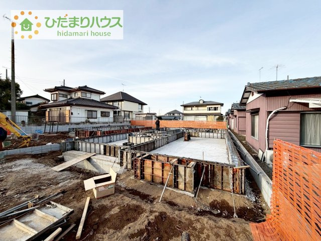 【外観】 | 結城市結城　新築戸建　２号棟 | 1月26日撮影