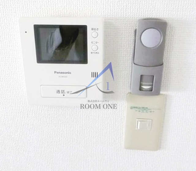 ラフィット豊島園のセキュリティ|モニター付きインターホンです。