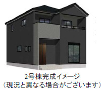 仲介手〇料不要　よかタウンBloom合志市須屋10期【西合志南小・西合志南中】の外観パース|外観パースです