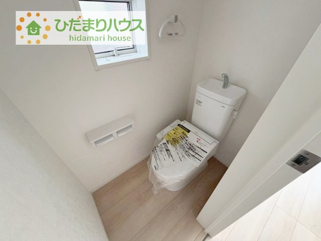 【トイレ】 | 結城市結城第43　新築戸建　1号棟 | トイレは1F、2F共に完備！取り合いになることがありませんね(^^)/