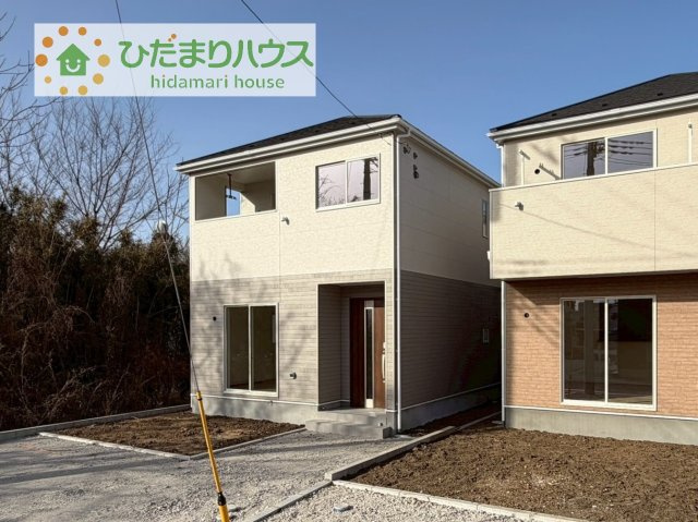 【外観】 | 結城市結城第43　新築戸建　1号棟 | 南向きで日当たり良好(^^♪