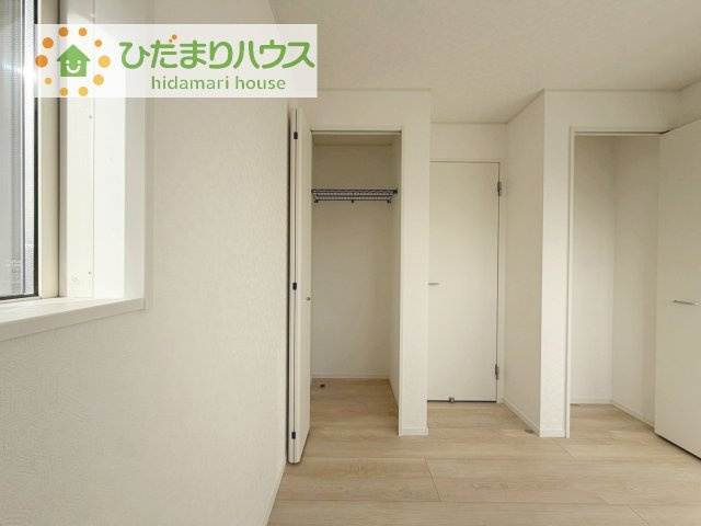 【収納】 | 結城市結城第43　新築戸建　1号棟 | 全室にクローゼットが付いていて、お部屋の住空間もスッキリ広々使えそうです(^^)