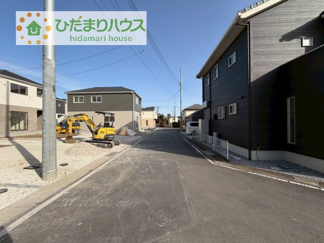 【前面道路含む現地写真】 | 結城市結城第43　新築戸建　1号棟 | 即日内覧・本日見学可能です！是非一度、ご家族そろってご内覧ください♪