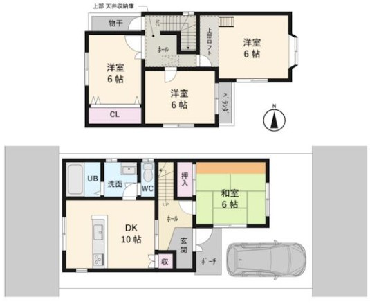 【間取り】 | S22157-松ケ崎