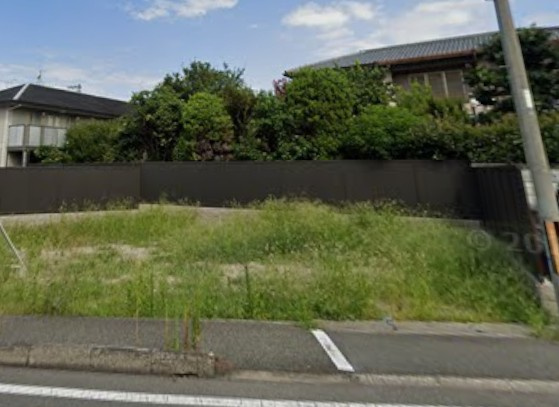 北区黒土町　新築戸建用土地の外観