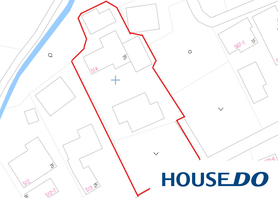 中古戸建　足利市高松町　の地図