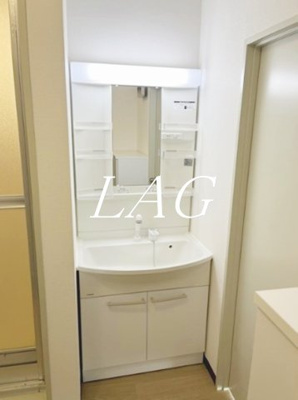 【洗面所】 | メゾン渡辺 | 独立洗面台です。