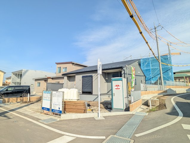 【区画図】 | リーブルガーデン.S高崎市箕郷町生原第7ー④ | 開放的な南東角地に面した敷地！お買い物便利な好立地！