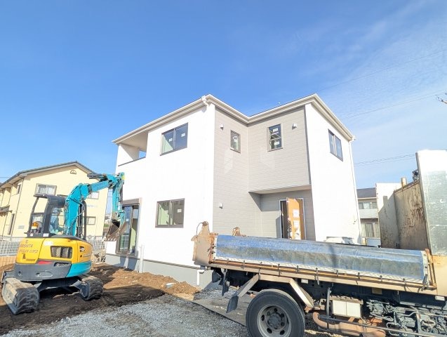 【外観パース】 | リーブルガーデン.S高崎市箕郷町生原第7ー① | （完成予想図）箕郷中学校まで徒歩10分！