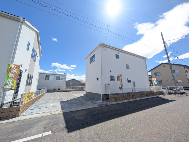 【前面道路含む現地写真】 | リーブルガーデン.S高崎市箕郷町生原第7ー①