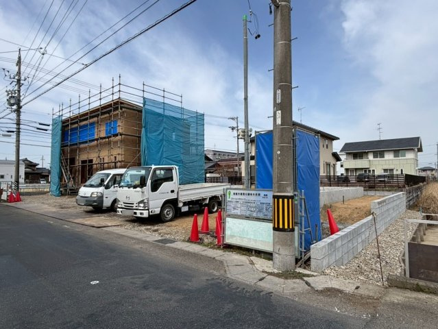 新築戸建　瑞穂市穂積　全2区画分譲の外観|「現地（2026年1月29日）撮影」　
■全体写真　
■ヤマダ不動産　株式会社リライフ　