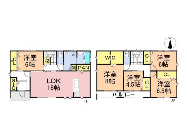 新築戸建　瑞穂市穂積　全2区画分譲の間取り|■A棟　■ヤマダ不動産　株式会社リライフ　
■夢のマイホーム購入をフルサポートします！