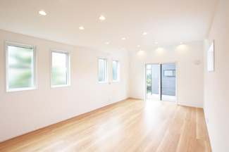 【居間・リビング】 | 新潟市東区船江町1丁目  A棟 | 17.7帖LDK