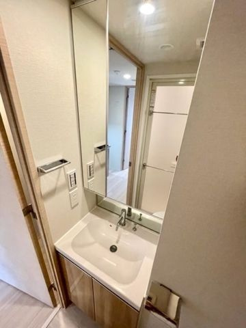 レジディア南品川プレイスの独立洗面台